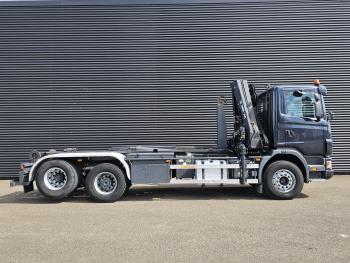 R114.340 6x2 / HIAB CRANE + 25T HOOKLIFT